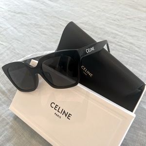 Celine Black White Sunglasses NIB